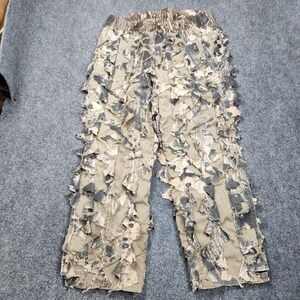 Browning Pants Mens Large 36x30 Mossy Oak Camo Ghillie Hunting Lined Western
